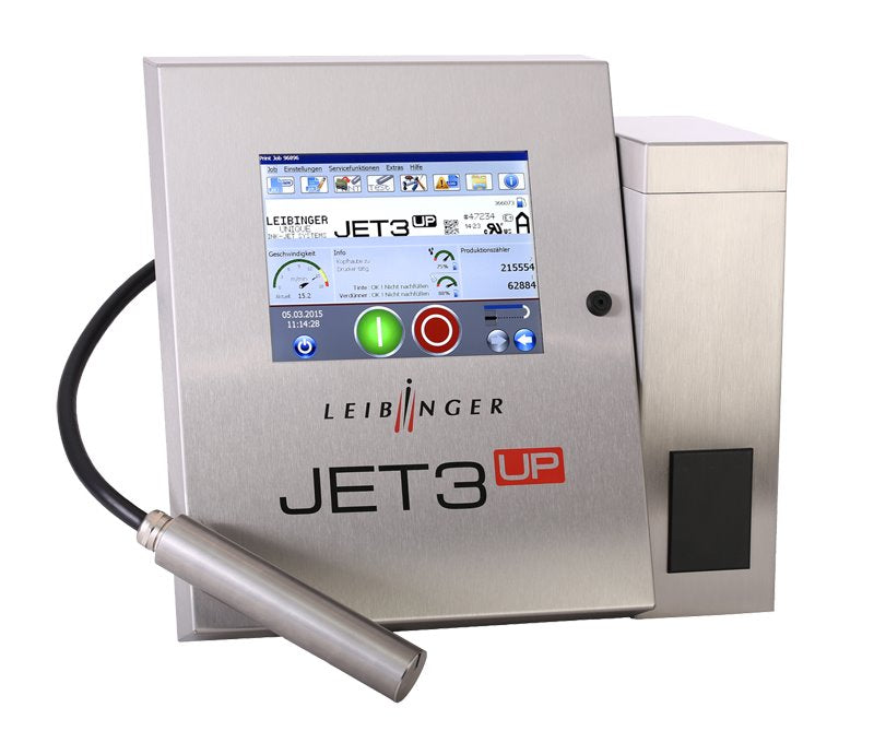 The LEIBINGER JET3up CIJ Printer: Precision, Efficiency, and Cost Savings for Your Production Line