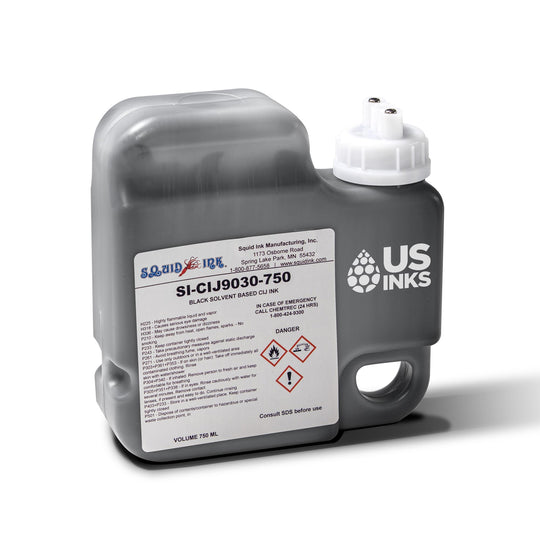 CIJ 9030-750 Black Ink, MEK based