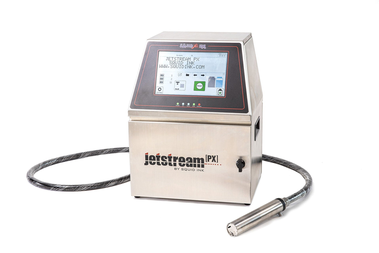 Squid Ink JetStream CIJ Printers Sold and Serviced by Pacific Labeling — Inks Available at Usinks.com