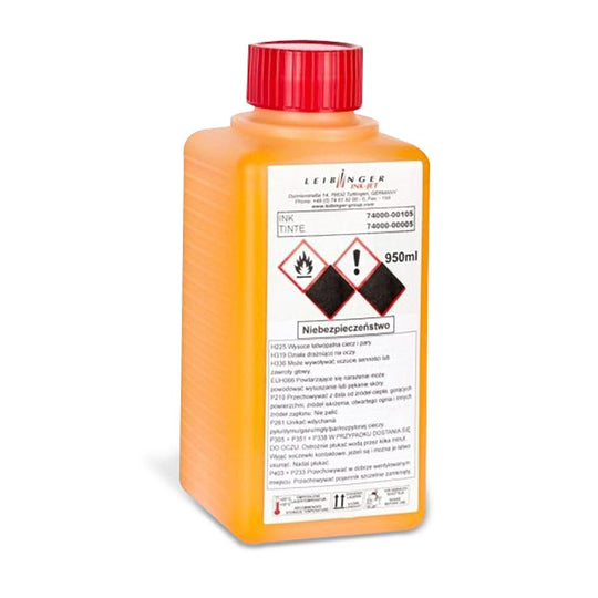 Leibinger Yellow Inkjet Fluid Ink (950 ml)  74000-00105