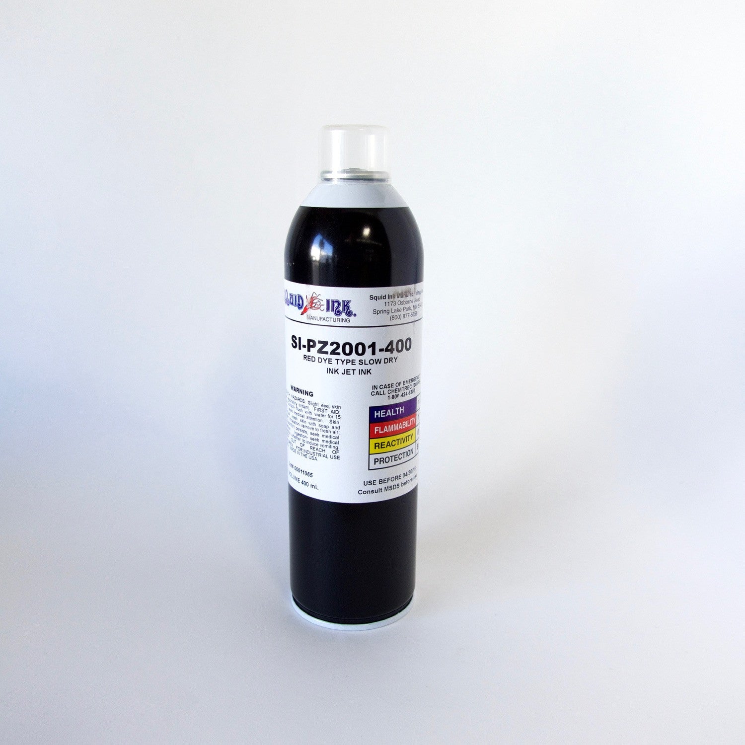 Squid Ink Red Dye Type Slow Dry Inkjet Ink (400 ml) SI-PZ2001-400